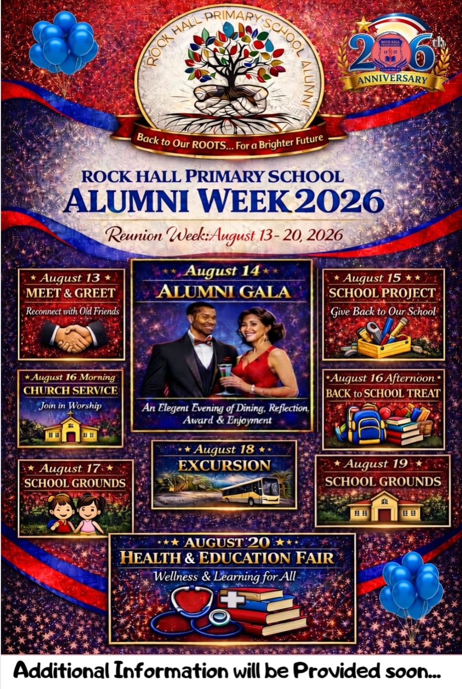 Alumni Week 2026 activities poster